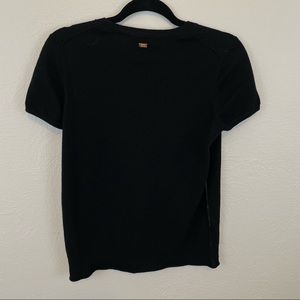 Escada Sport Cashmere/Wool Sweater Black Crew neck